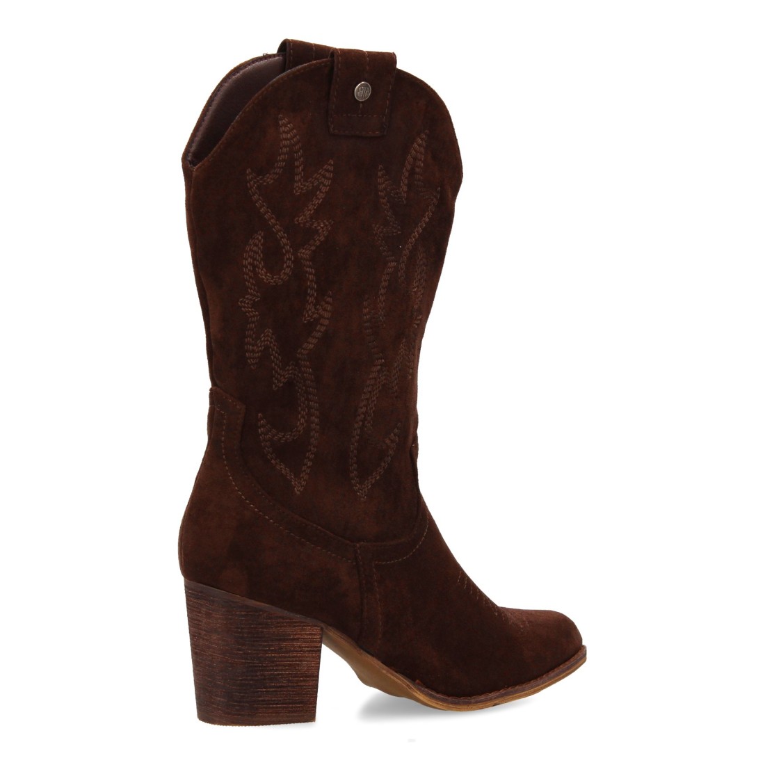 Bota Campera con Tacon y Grabado en Caña - Imagen 4