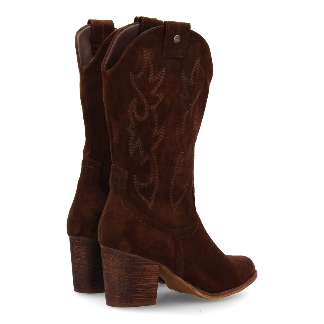 Bota Campera con Tacon y Grabado en Caña - Imagen 5