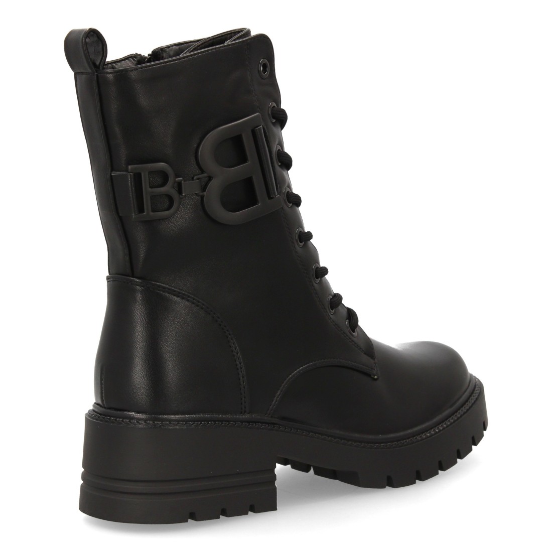 Botín Bota militar con detalle lateral para mujer. - Imagen 4