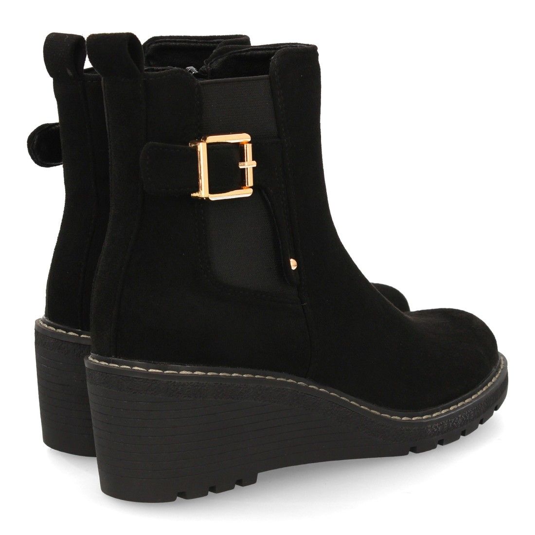Bota de cuña con estilo minimalista para mujer - Imagen 5