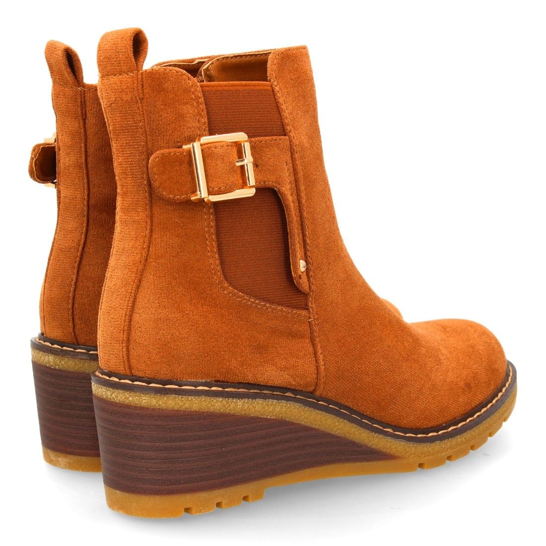 Bota de cuña con estilo minimalista para mujer - Imagen 5