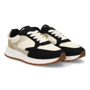 Zapatilla casual multicolor con plataforma