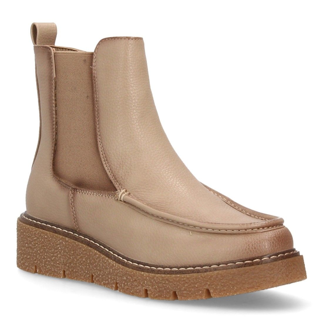 Botín de cuña estilo Chelsea para mujer - Imagen 3