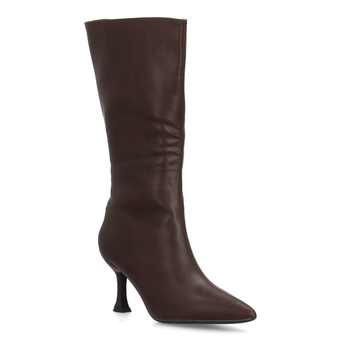 Bota alta con tacon fino para mujer - Imagen 3