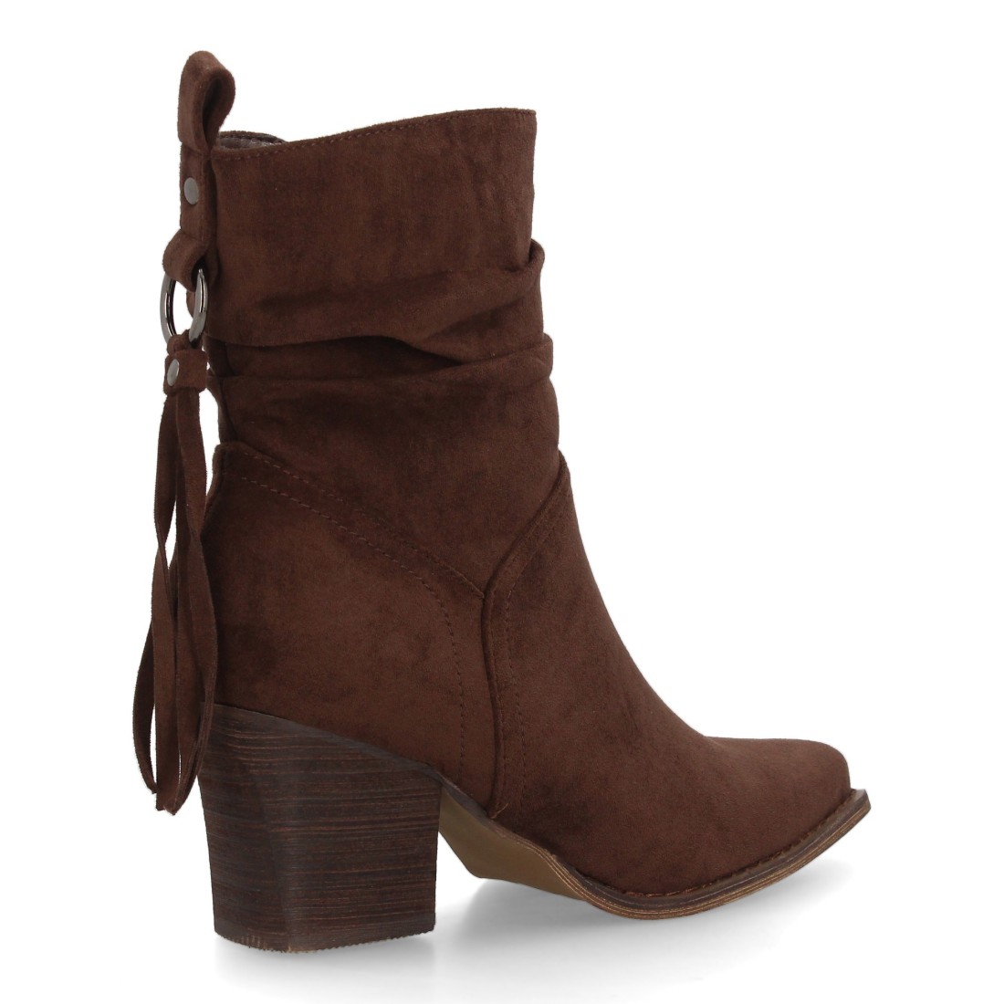 Botines cowboy con flecos en la parte trasera - Imagen 4