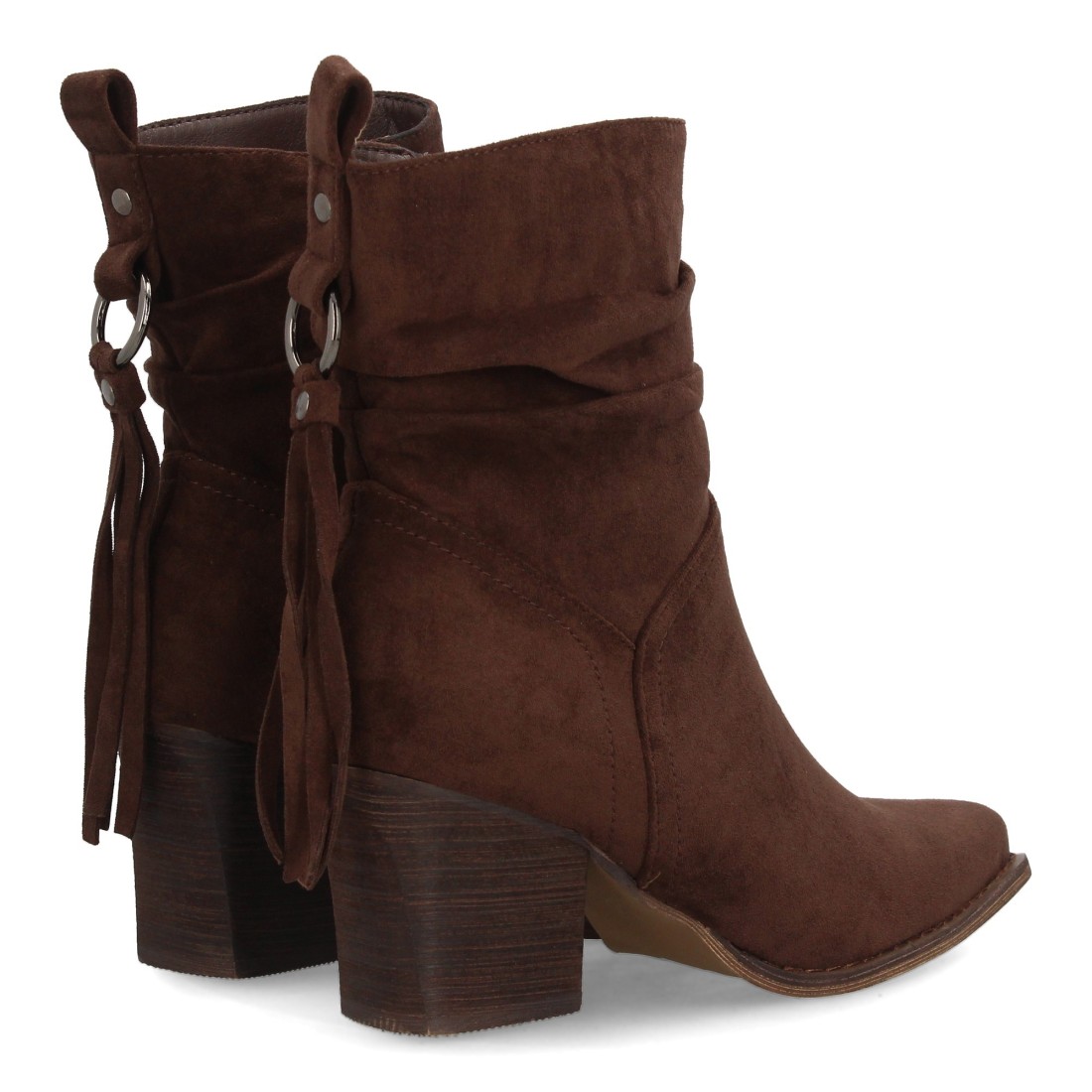 Botines cowboy con flecos en la parte trasera - Imagen 5
