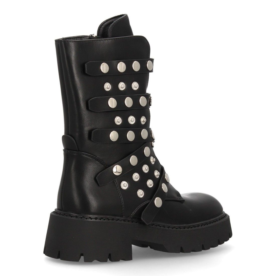 Botas para mujer con tiras y tachuelas - Imagen 4