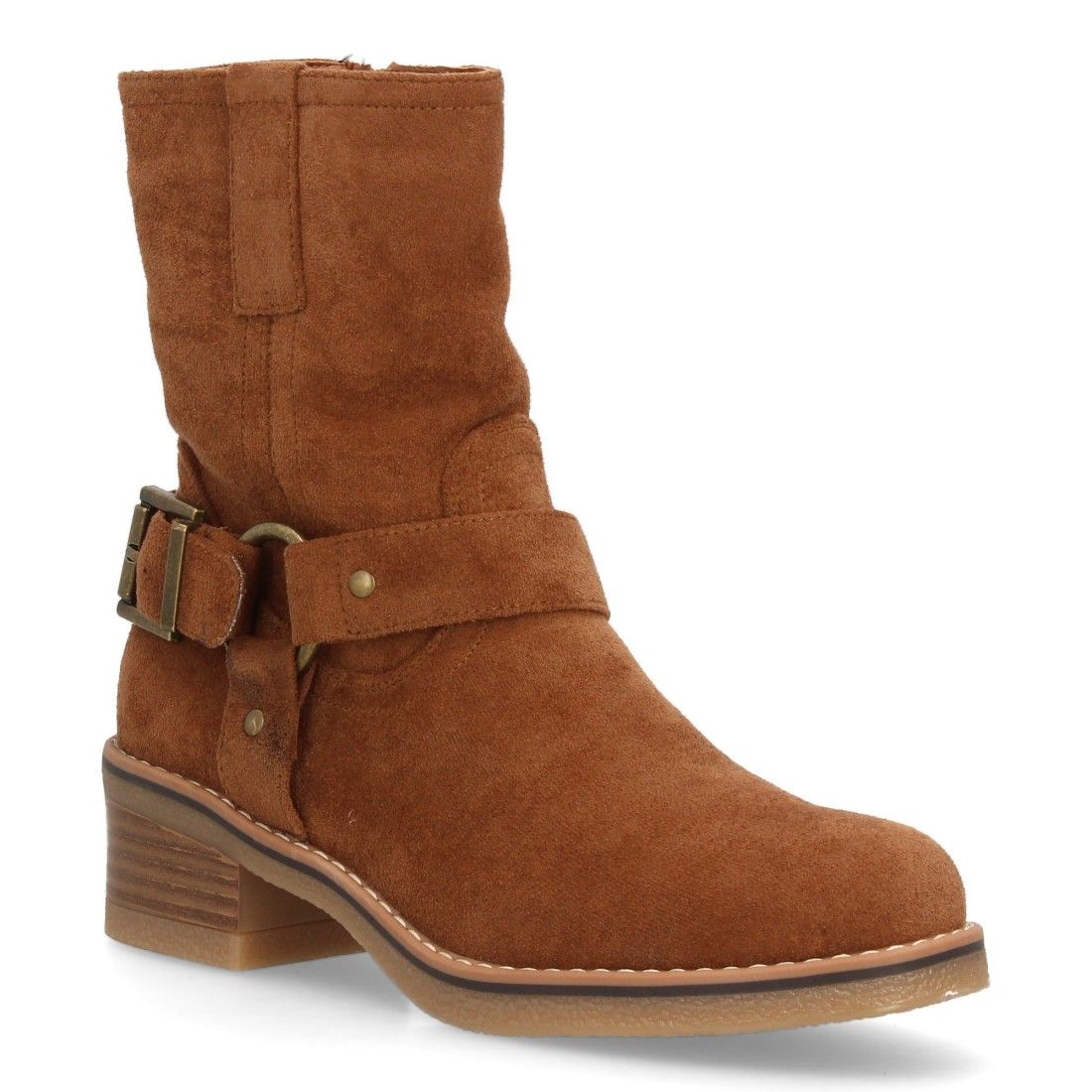 Botas casual mujer con hebilla lateral - Imagen 3