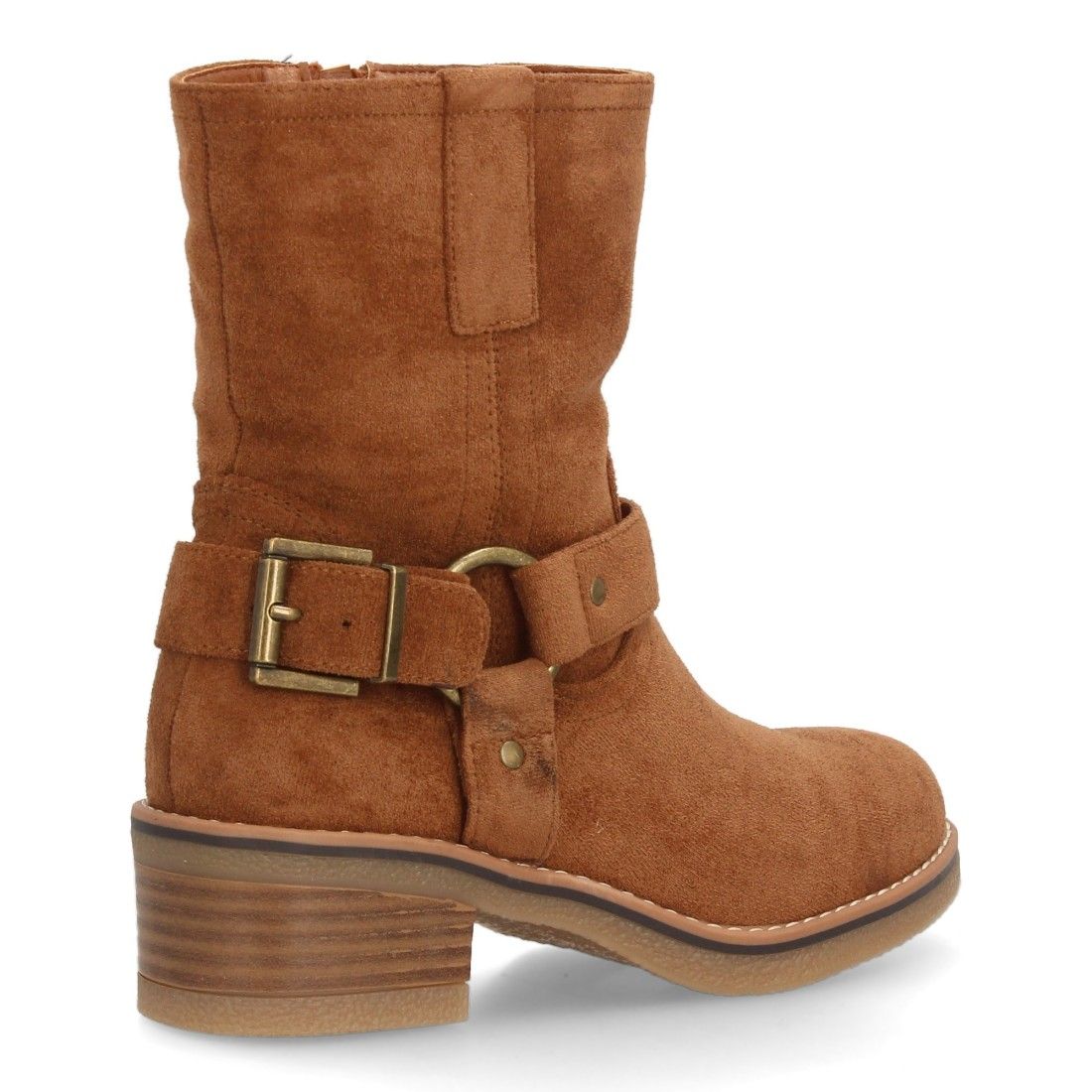Botas casual mujer con hebilla lateral - Imagen 4