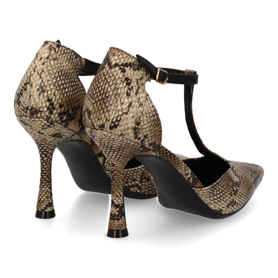Zapato de salón con tacón alto y punta afilada - Imagen 5