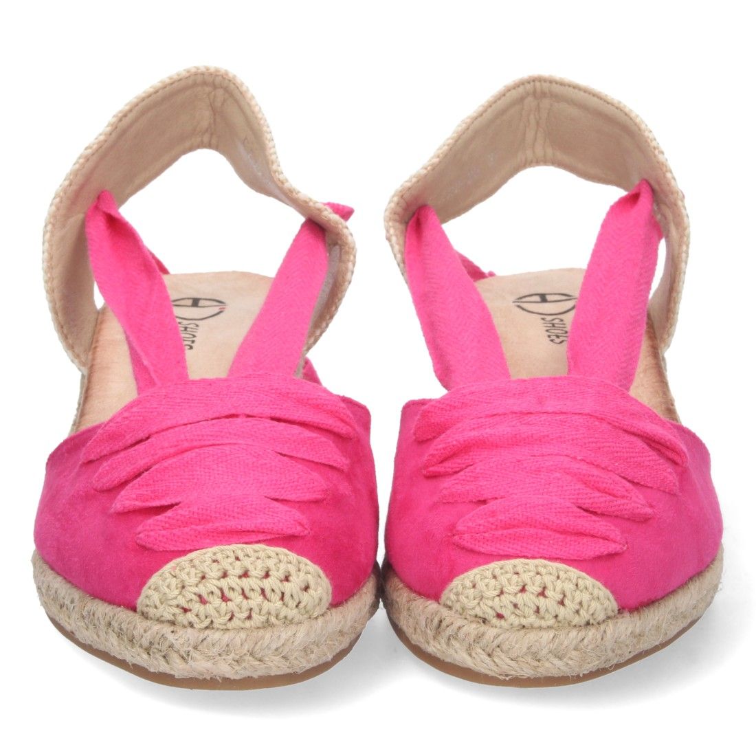 Sandalia de Cuña con Yute y Cordones - Imagen 3