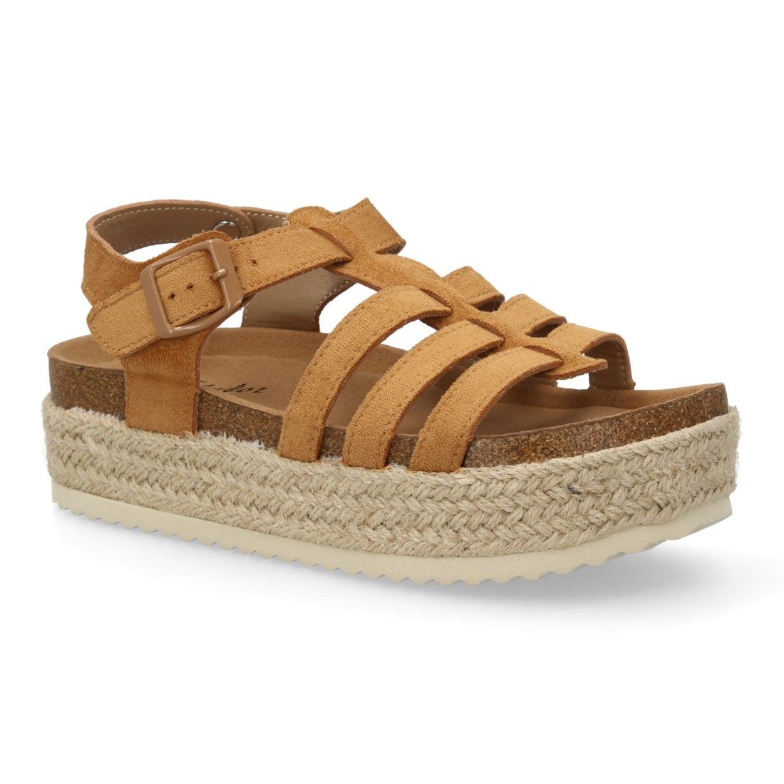 Sandalias con Plataforma de Yute para Mujer, Comodas y Elegantes, Diseño Moderno - Imagen 3