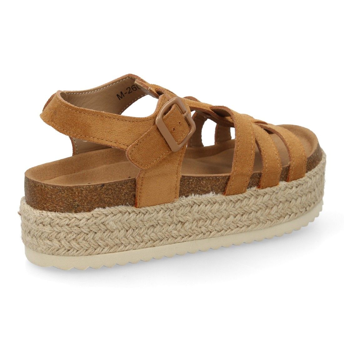 Sandalias con Plataforma de Yute para Mujer, Comodas y Elegantes, Diseño Moderno - Imagen 4