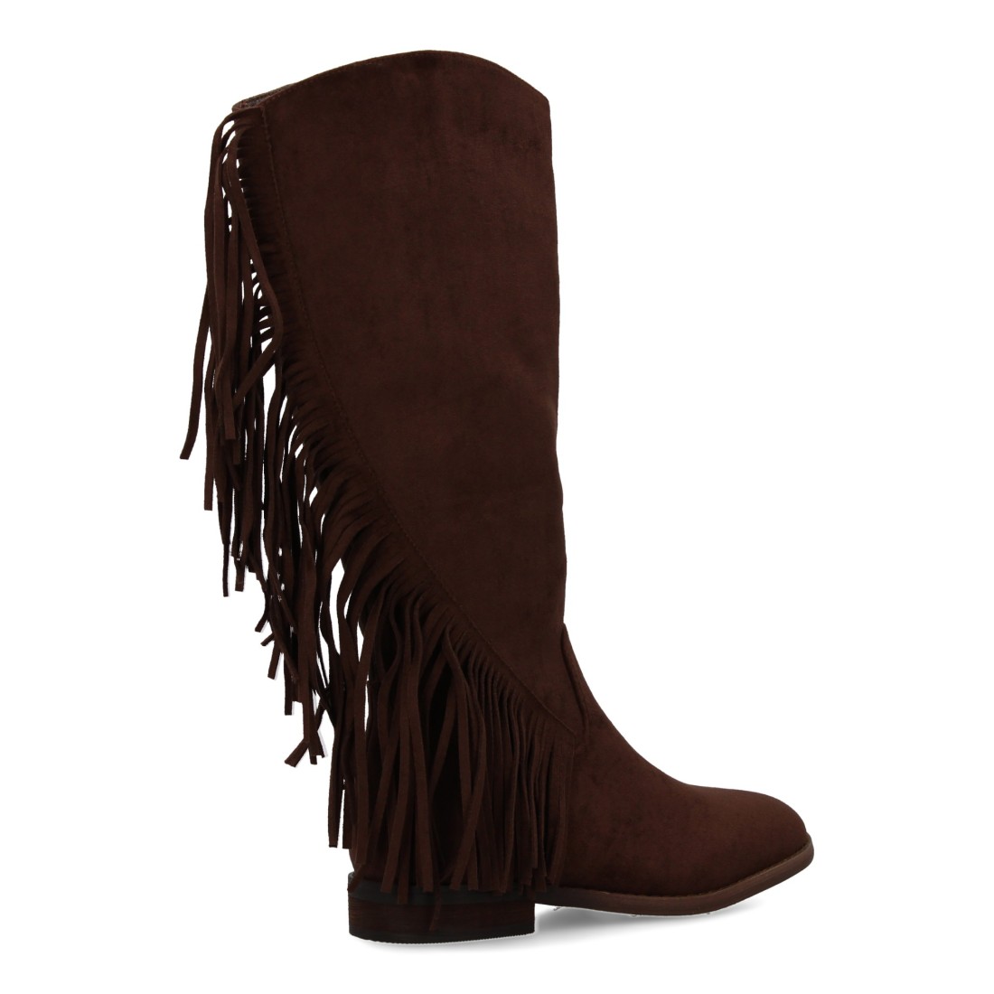 Bota mujer con flecos estilo cowboy - Imagen 4