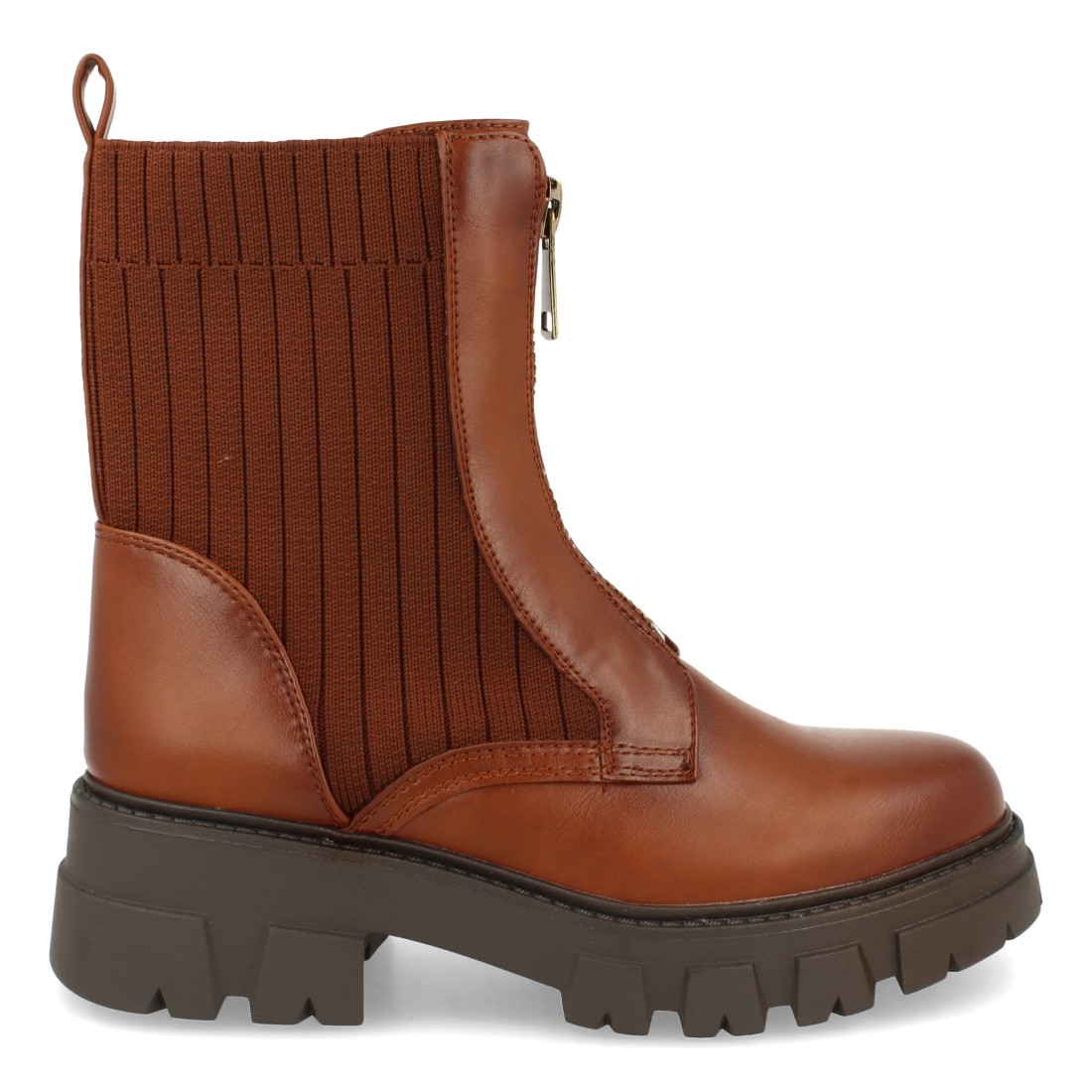 Botin de Plataforma con Elástico y Cremallera - Imagen 2