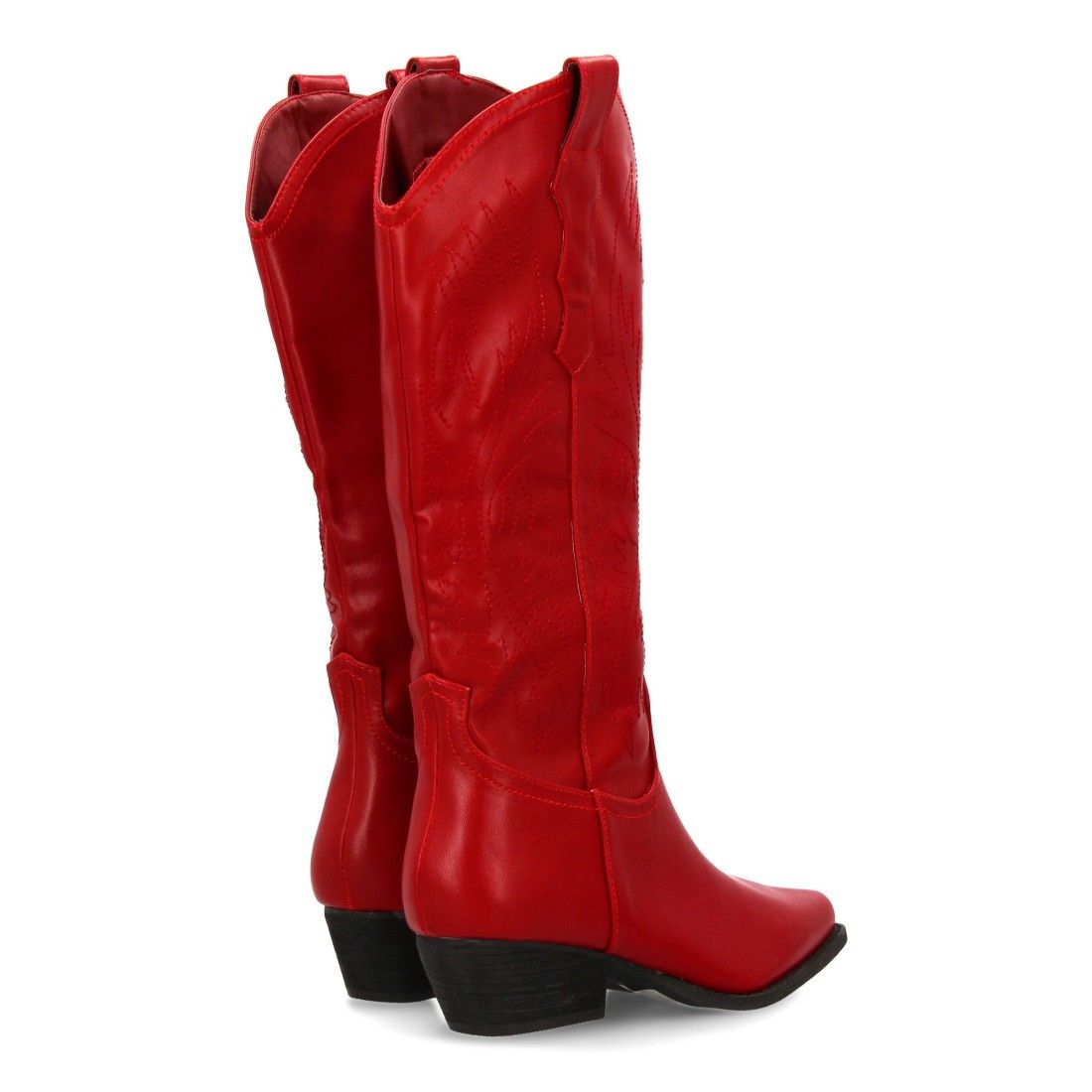 Bota cowboy bordada de caña alta - Imagen 5