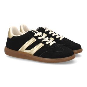 Zapatillas deportivas mujer casual efecto ante con cordones