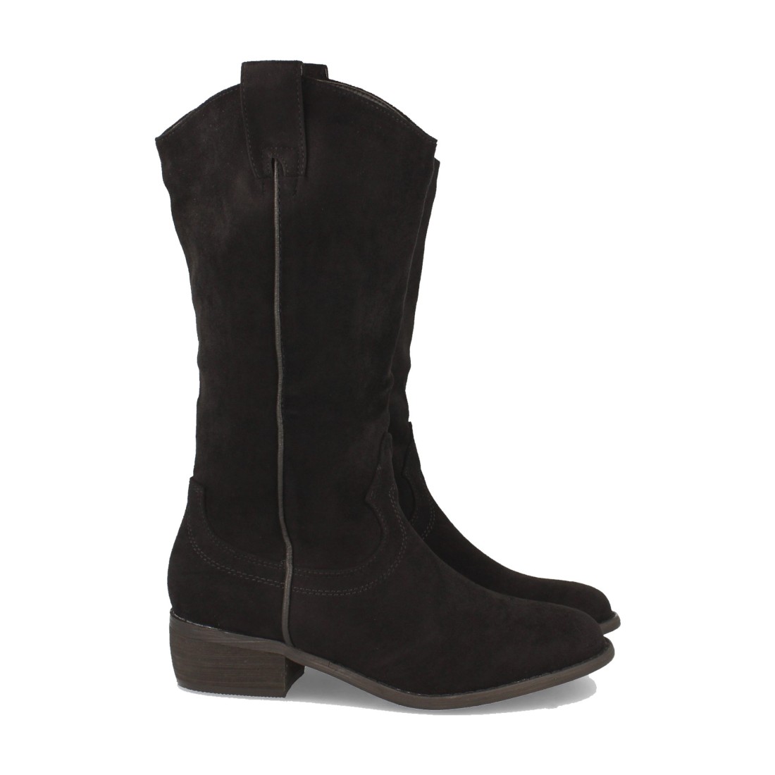 Bota de Tacón con Cremallera
