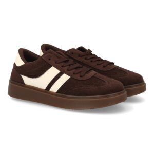 Zapatillas deportivas mujer casual con plataforma y cordones