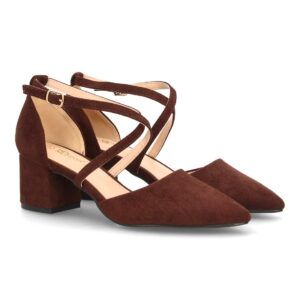 Zapato tacon comodo elegante para mujer