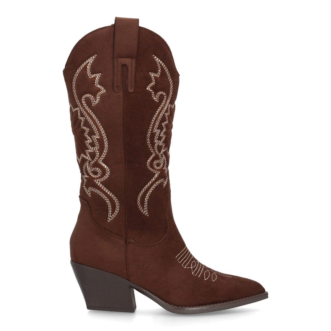 Bota cowboy de caña alta con bordados - Imagen 2