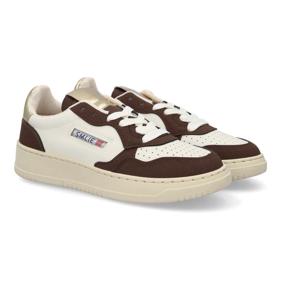 Deportivas Casual para mujer con Cordones, Suela Gruesa y Diseño Retro