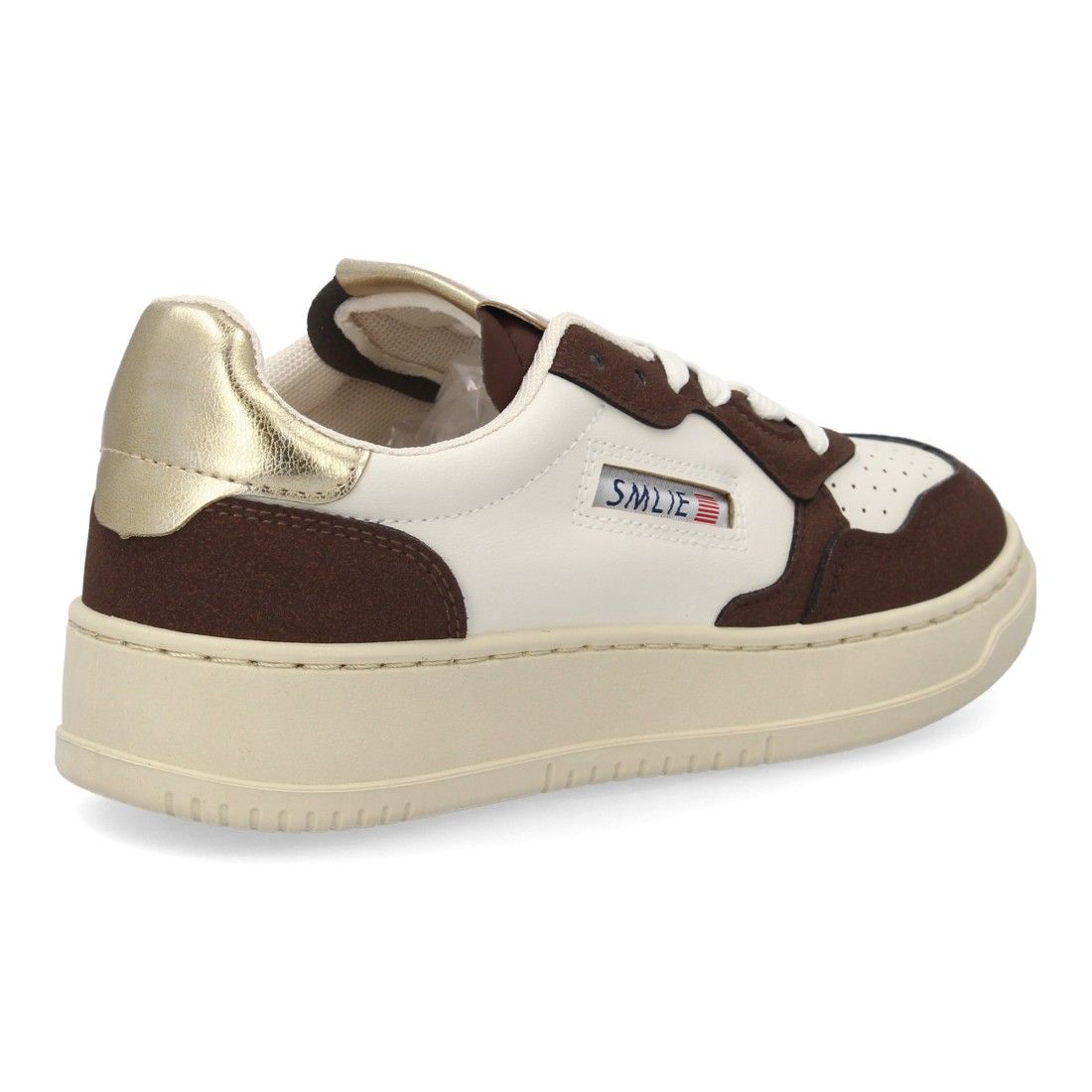 Deportivas Casual para mujer con Cordones, Suela Gruesa y Diseño Retro - Imagen 4