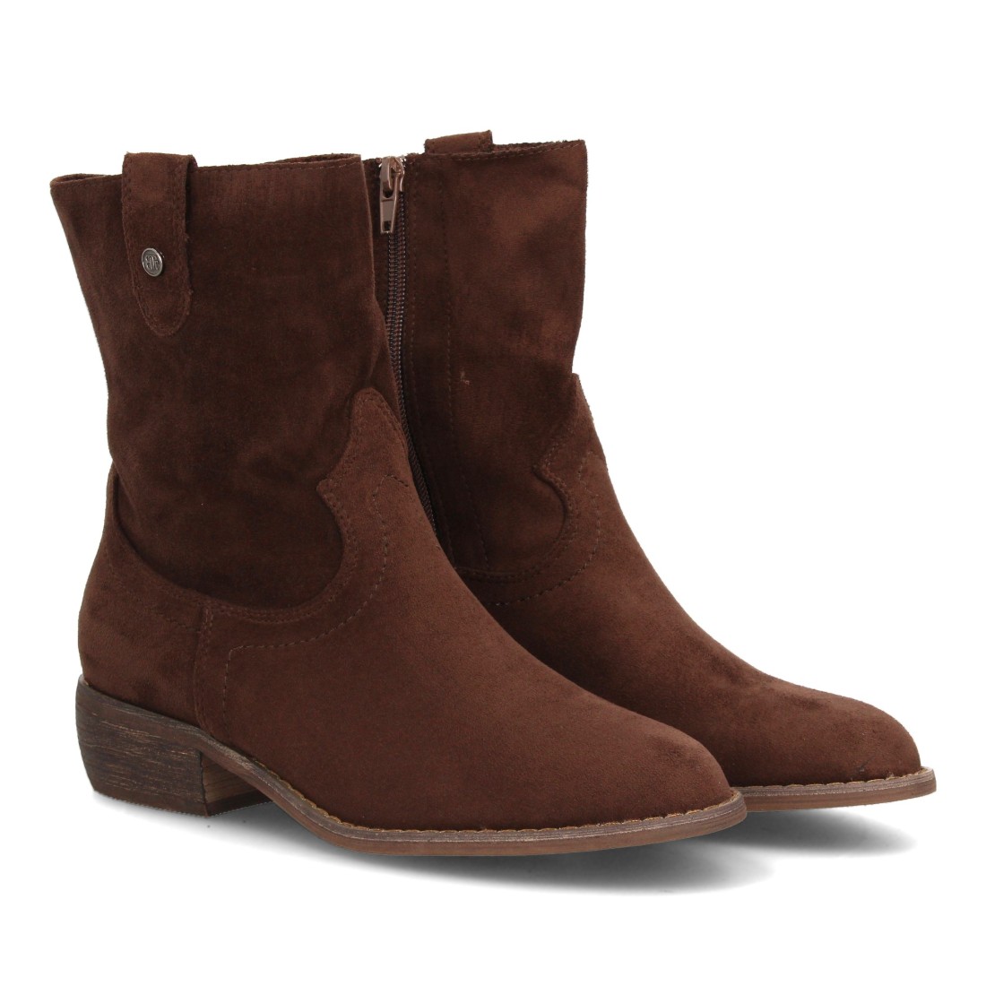 Botin de Tacon con Cremallera