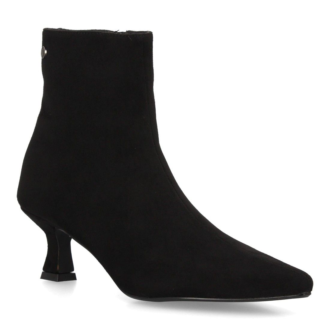 Botín elegante de tacón bajo con cremallera para mujer. - Imagen 3