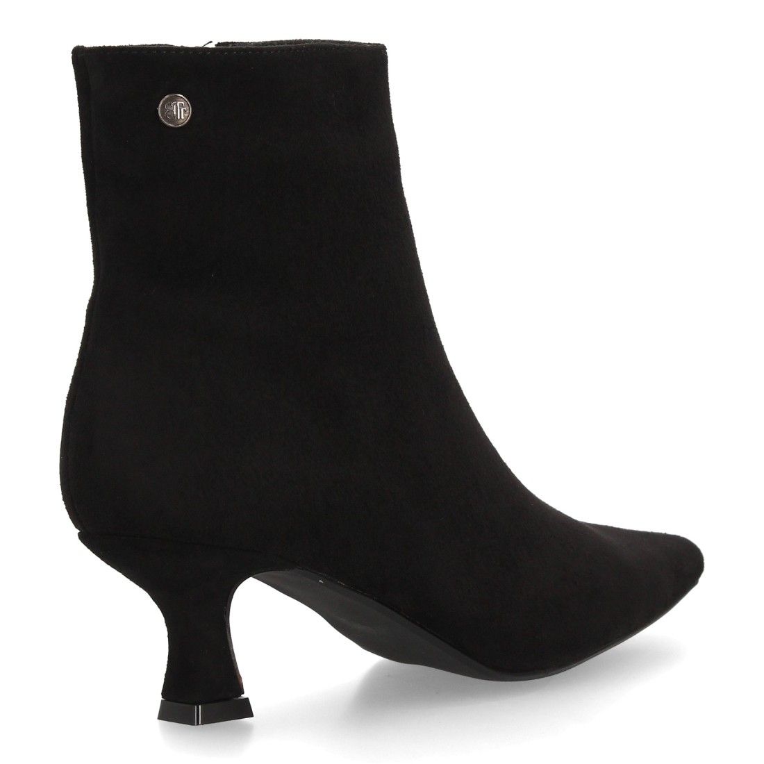 Botín elegante de tacón bajo con cremallera para mujer. - Imagen 4
