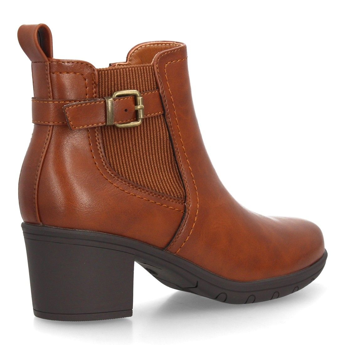 Botines Chelsea con hebilla decorativa - Imagen 4