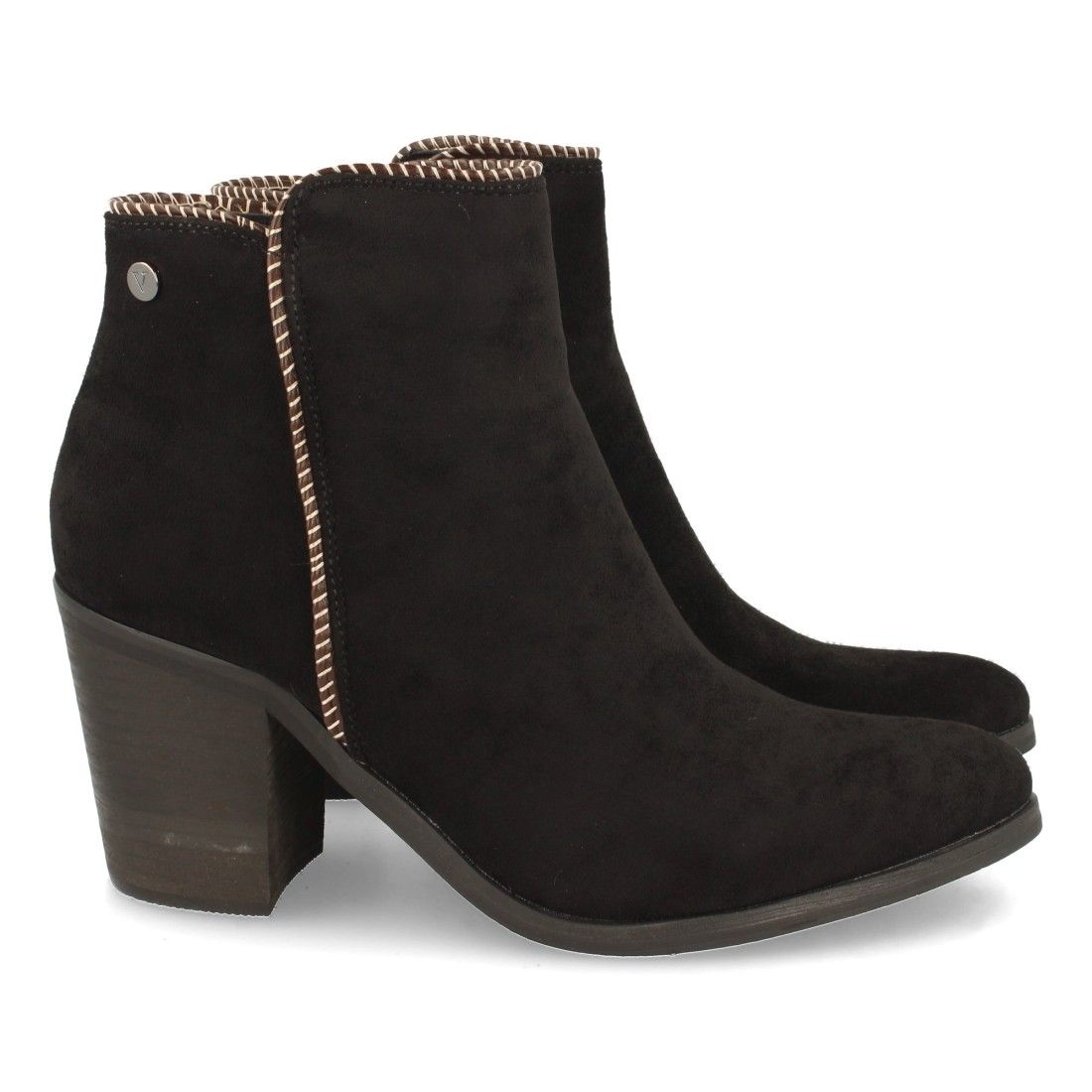 Botin de Tacon con Cremallera