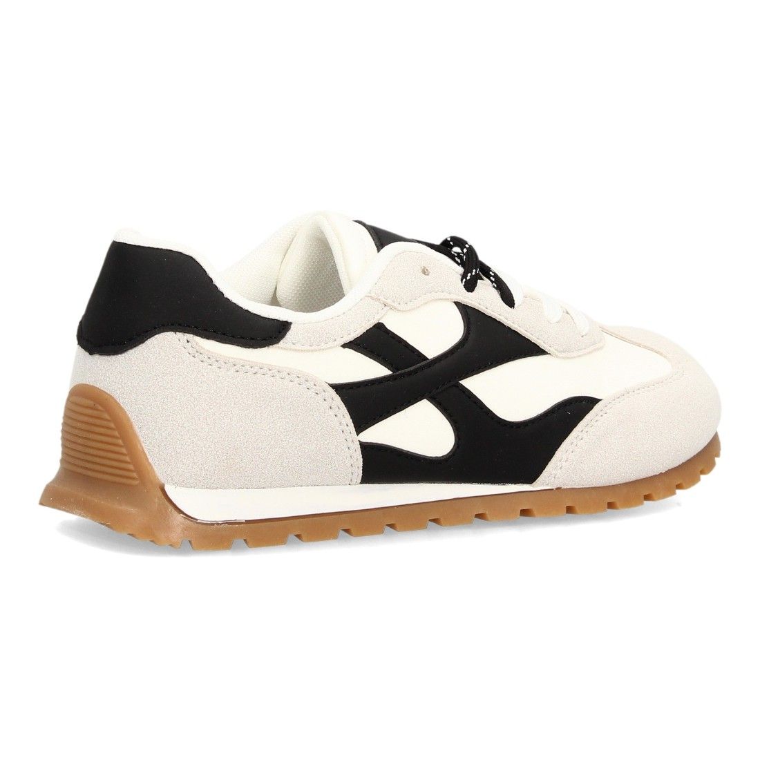 Zapatillas barefoot estilo retro para mujer — FC-358 — Blanco - Imagen 4