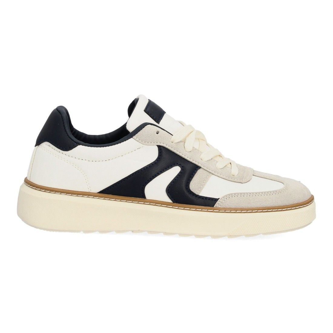 Zapatillas barefoot hombre estilo casual retro — FC-512 — Blanco - Imagen 2