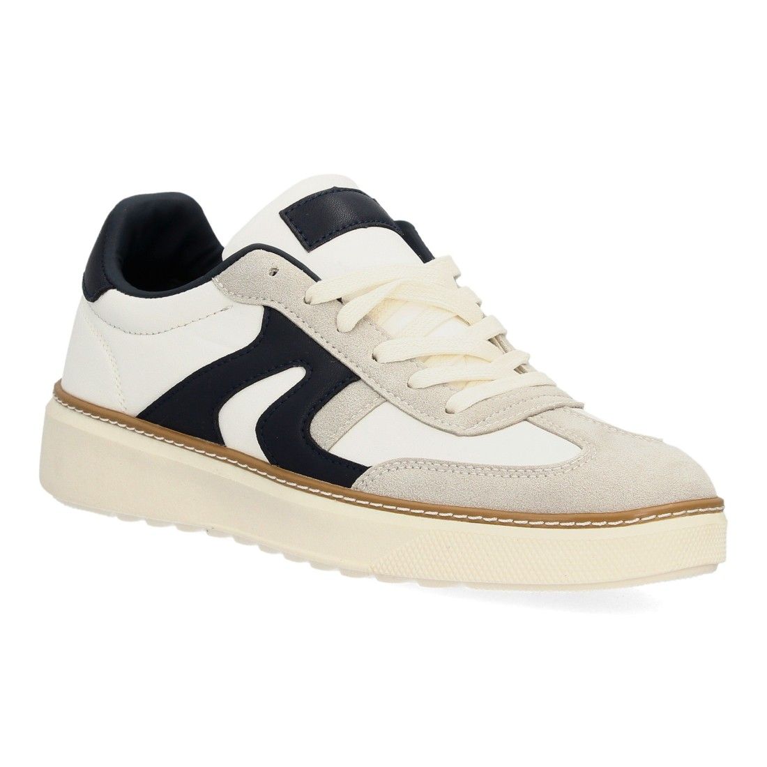 Zapatillas barefoot hombre estilo casual retro — FC-512 — Blanco - Imagen 3