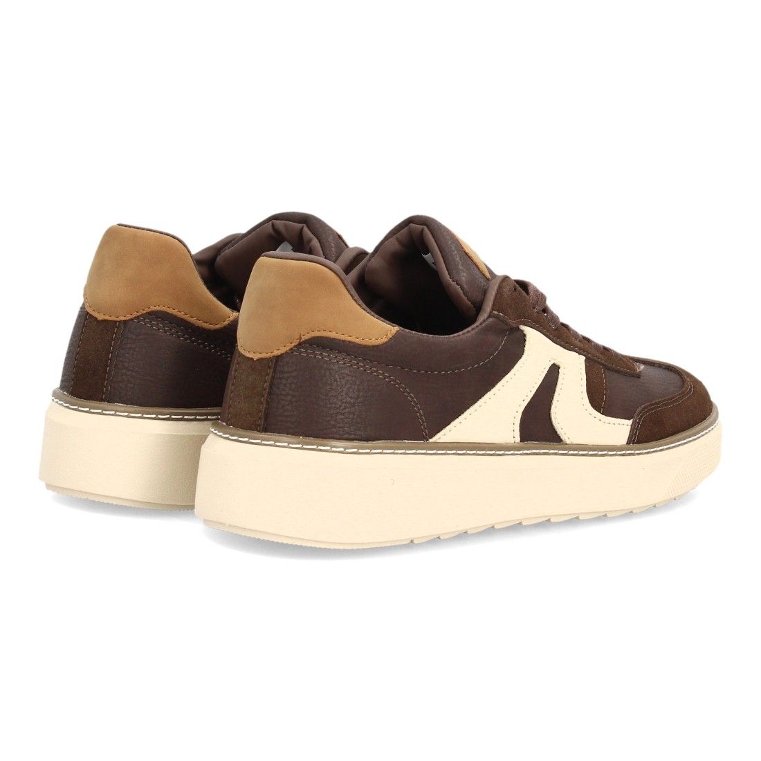 Zapatillas barefoot hombre estilo casual retro — FC-512 — Marrón - Imagen 5