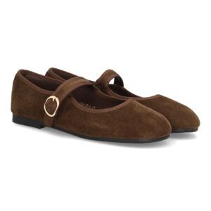 Bailarinas barefoot mujer con hebilla ajustable — VR6-3510 — Verde