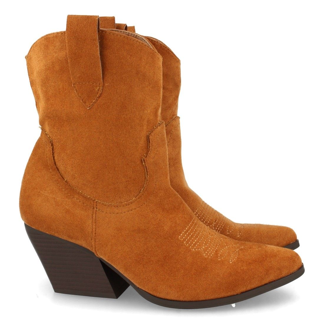 Botin con Tacon Cubano y Grabado
