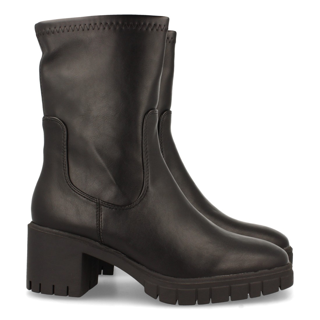 Botin de Tacon con Cremallera