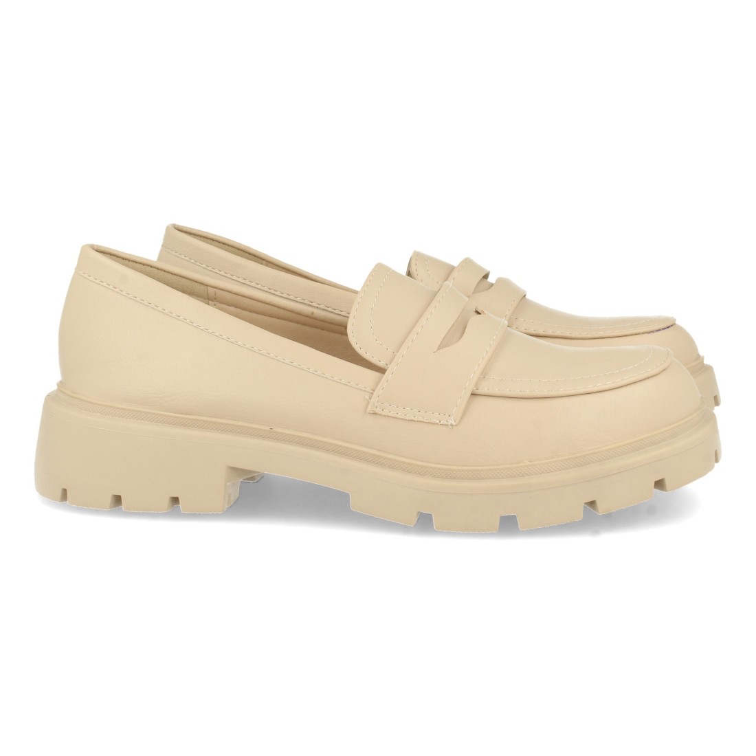 Mocasin Plano con Antifaz
