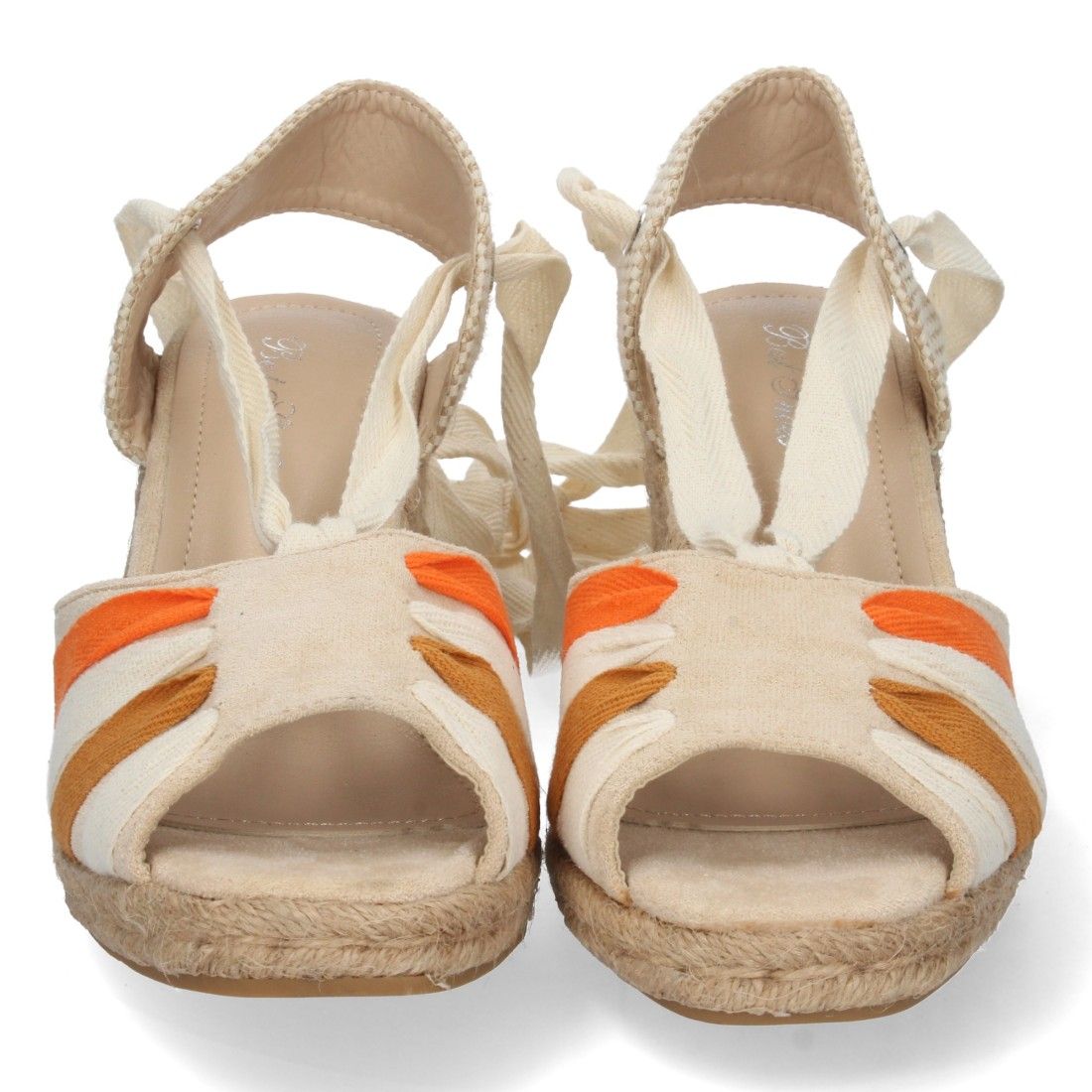 Sandalia de Cuña con Cordones - Imagen 4