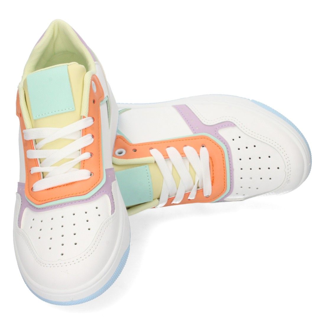 Zapatilla Plana Multicolor con Cordones - Imagen 5