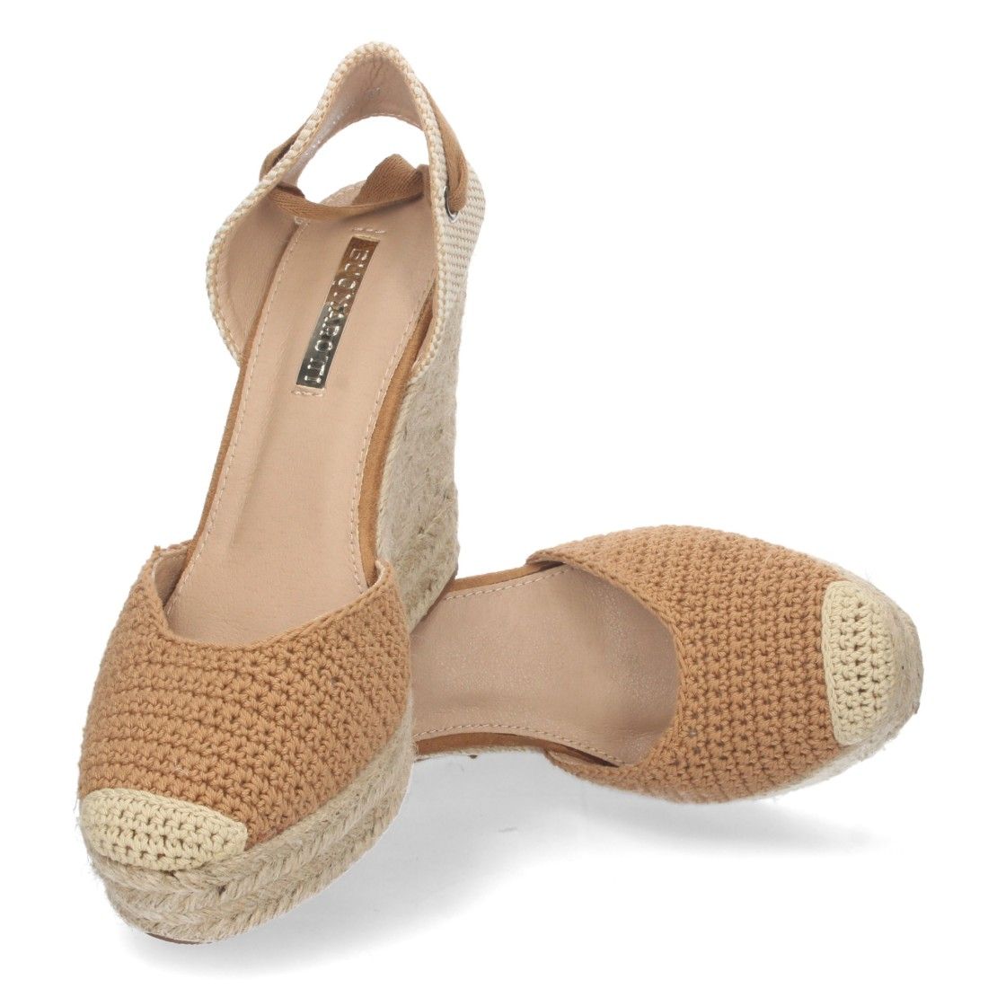 Sandalia de Cuña con Yute y Cordones - Imagen 5