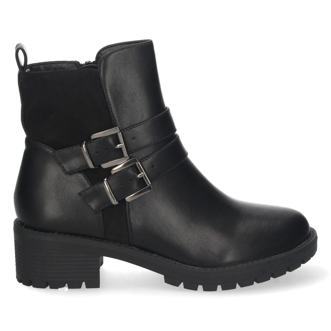 Botin de Tacon con Hebillas y Cremallera - Imagen 2