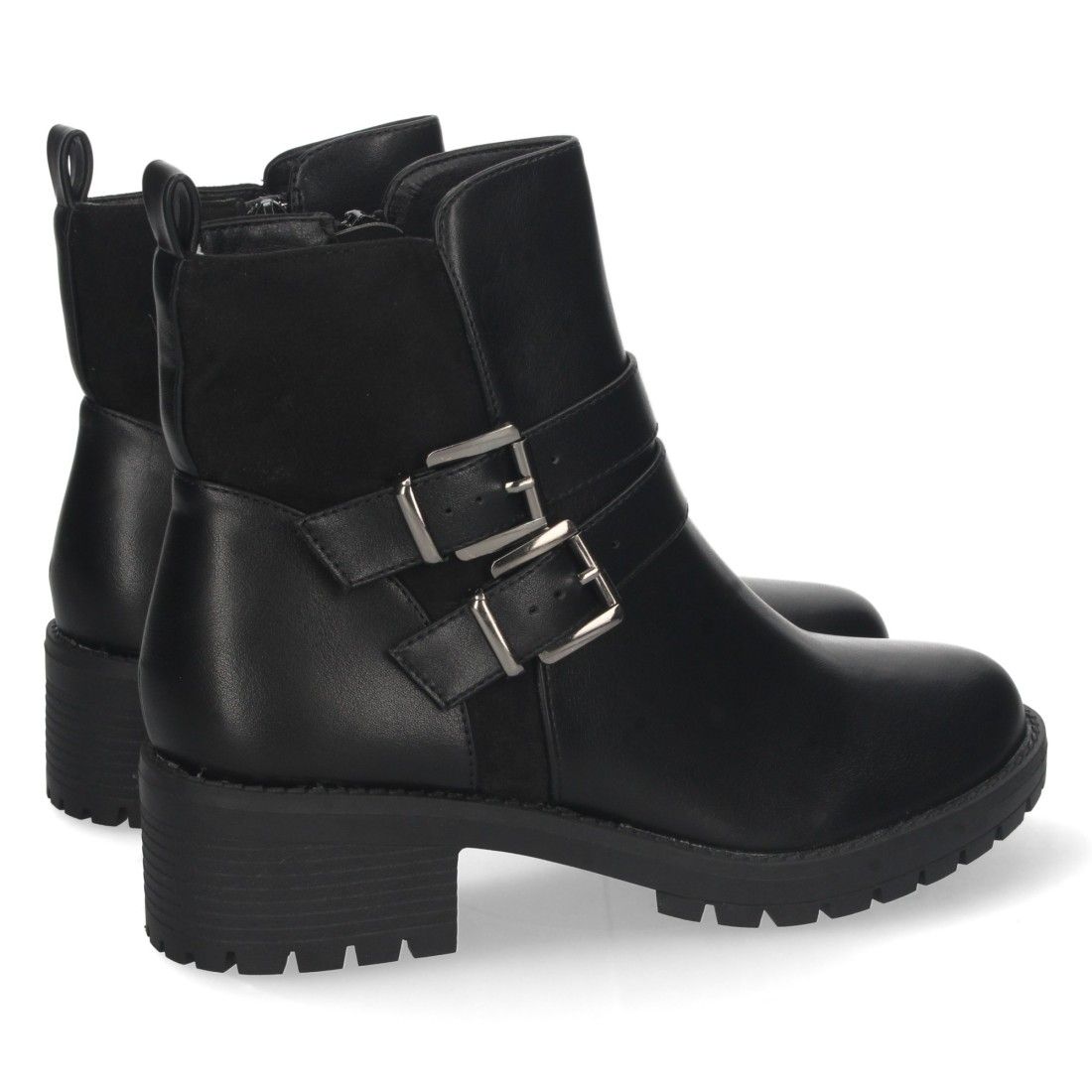 Botin de Tacon con Hebillas y Cremallera - Imagen 4