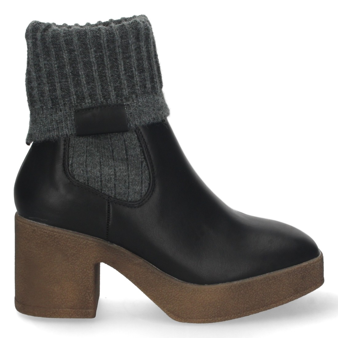 Botin de Tacon con Calcetin Elastico - Imagen 2