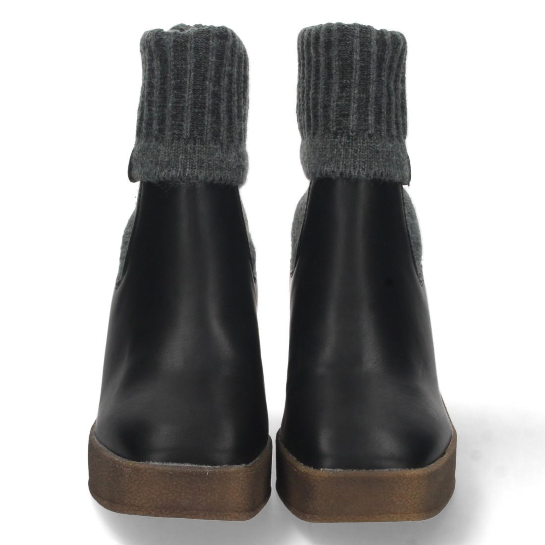 Botin de Tacon con Calcetin Elastico - Imagen 3