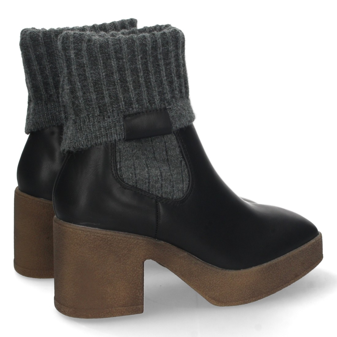 Botin de Tacon con Calcetin Elastico - Imagen 4