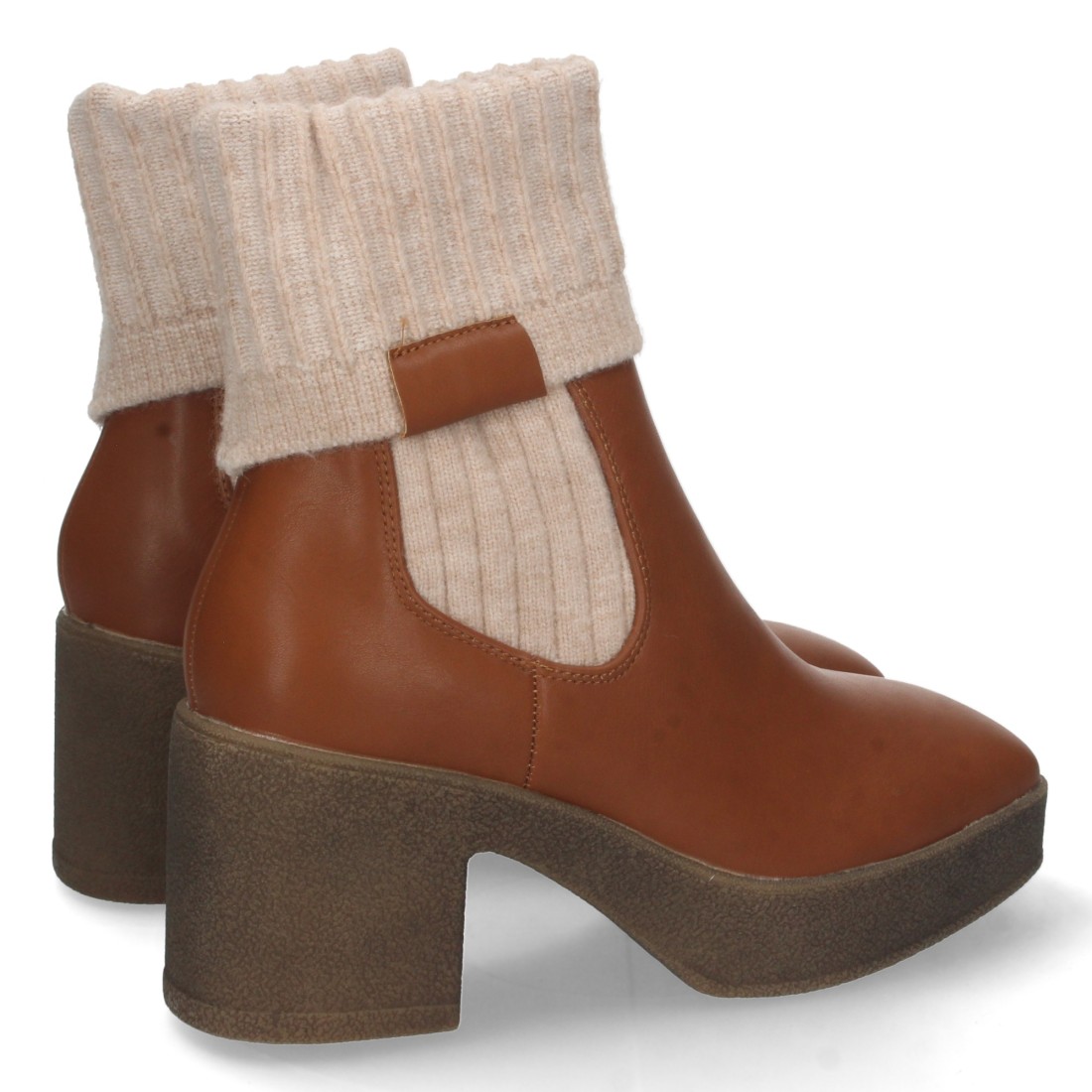 Botin de Tacon con Calcetin Elastico - Imagen 4