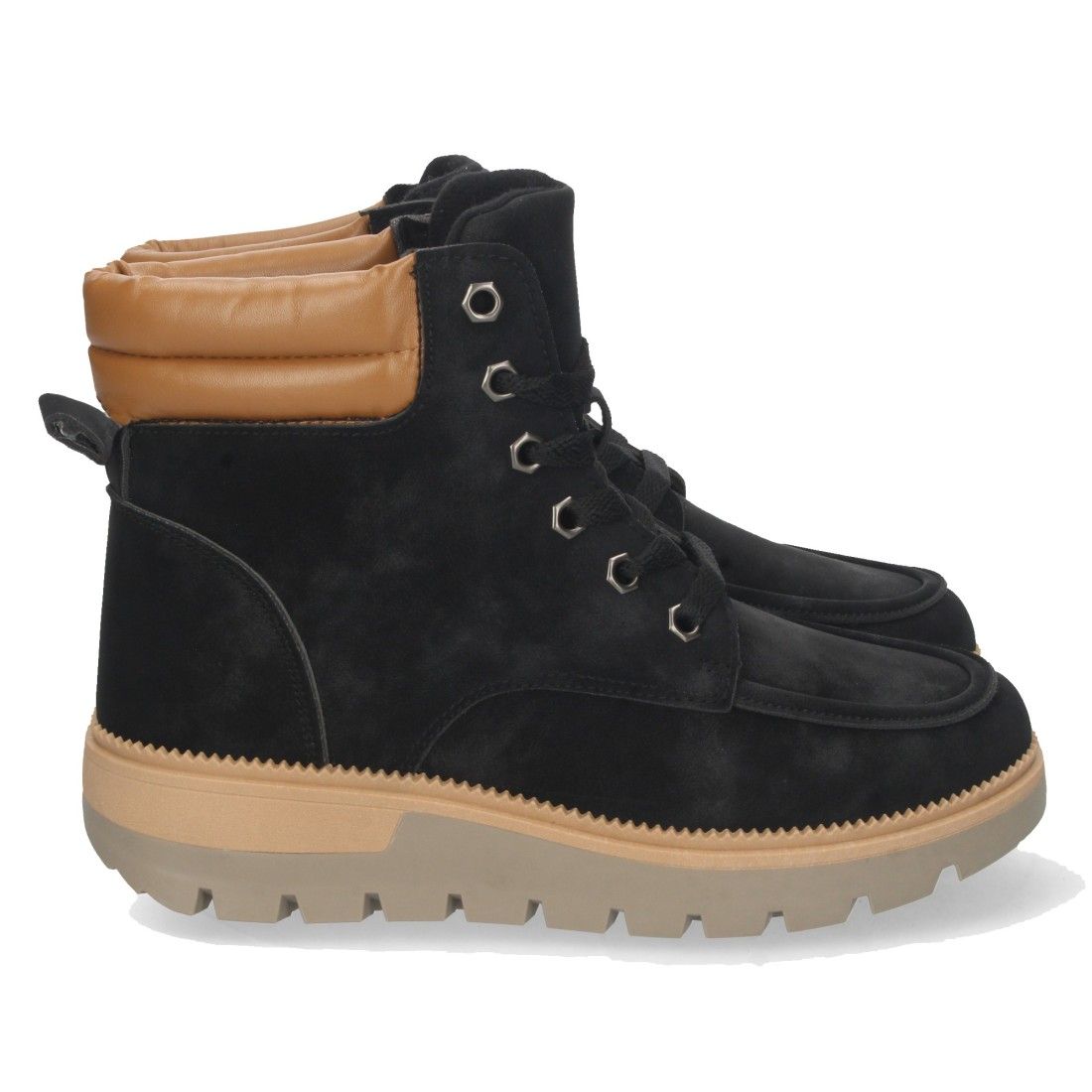 Botin Plano con Cierre de Cordones